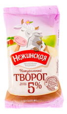 Творог Нежинская МФ 5%, 160г