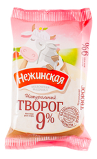 Творог Нежинская МФ 9%, 160г