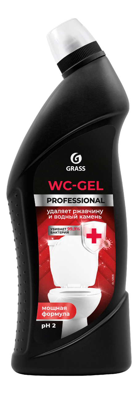 Изображение товара Средство для унитазов Grass WC-Gel Professional чистящее, 750мл