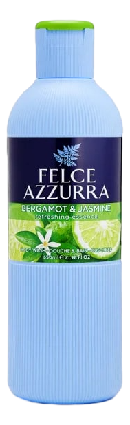 Изображение товара Гель для ванны и душа Felce Azzurra бергамот и жасмин 650мл
