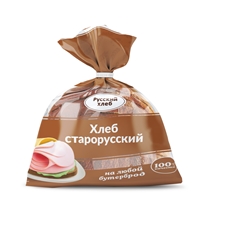 Хлеб Русский хлеб Русский ржано-пшеничный нарезанный, 700г