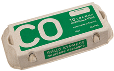 Яйцо куриное Синявино С0, 10шт
