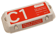 Яйцо куриное Синявино С1, 10шт