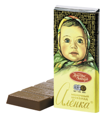 Шоколад Красный Октябрь Аленка молочный, 60г