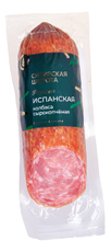 Колбаса Испанская Сибирская широта сырокопченая срез, 270г