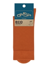 Носки мужские Omsa Eco Colors Гладь 401 терракотовые размер 45-47