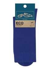 Носки мужские Omsa Eco Colors Гладь 401 ультрамариновые размер 42-44