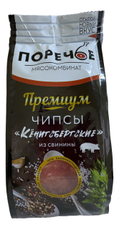 Чипсы из свинины Поречье Кенигсбергские сырокопченые, 65г
