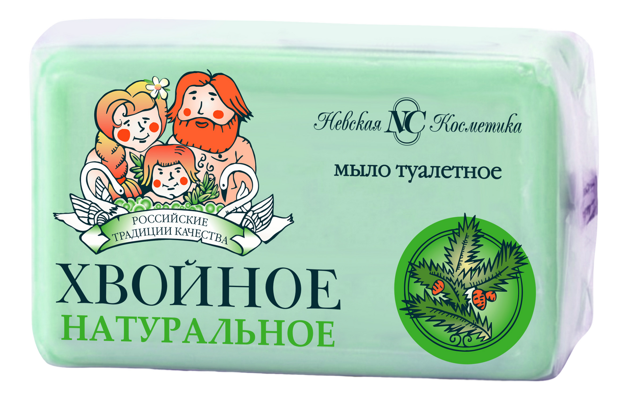 Изображение товара Мыло туалетное Невская Косметика Хвойное, 140г