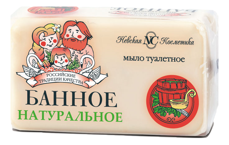 Изображение товара Мыло туалетное Невская Косметика Банное, 140г