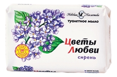 Мыло Невская Косметика Цветы любви сирень, 90г