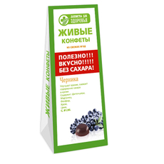 Мармелад Лакомства для здоровья Черника без сахара, 170г