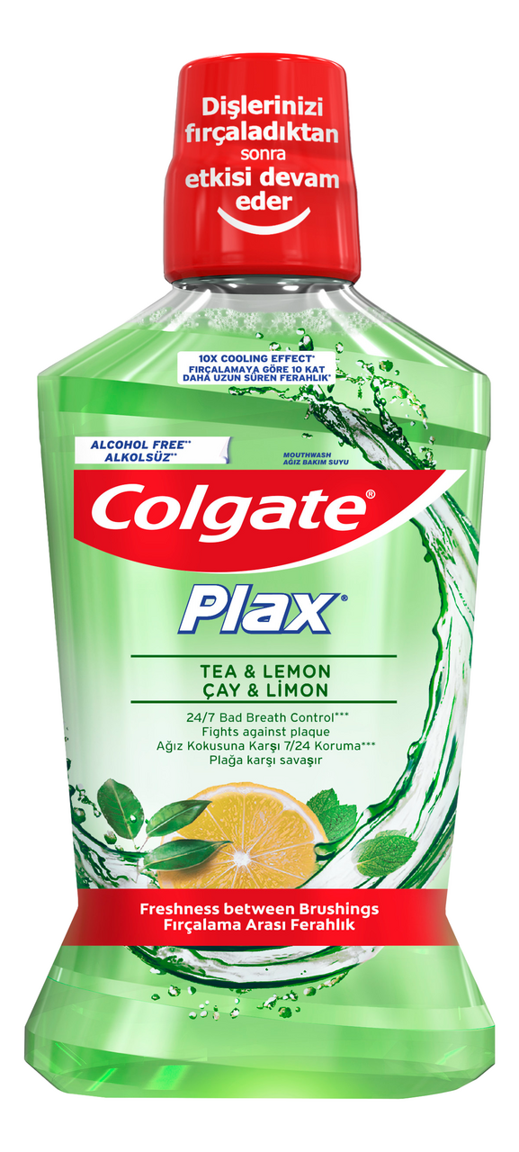 Изображение товара Ополаскиватель Colgate Plax Свежесть чая, 500мл