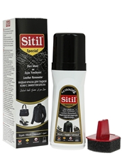 Краска жидкая для гладкой кожи Sitil с эффектом блеска, 100мл