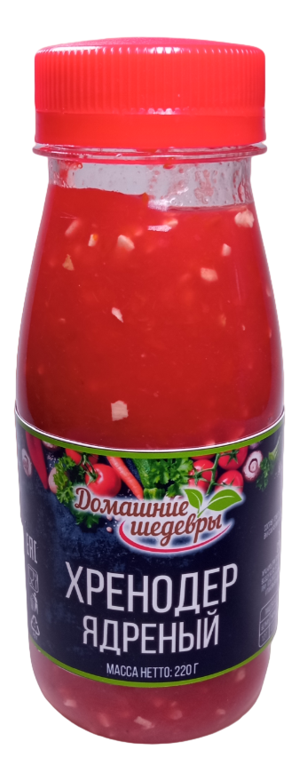 Хренодер ТМ Домашние шедевры Ядреный, 220г