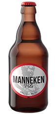 Пиво Manneken Pils светлое фильтрованное, 0.33л
