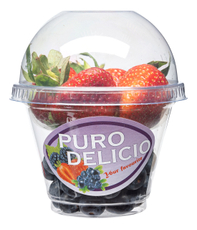 Ягодный микс мини голубика+клубника, 150г