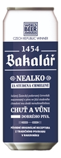 Пиво Bakalar светлое безалкогольное, 0.5л