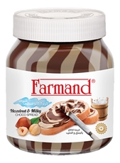 Паста молочно-ореховая Farmand с какао, 330г