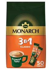 Напиток кофейный Monarch Classic 3в1 растворимый (13.5г x 50шт), 675г