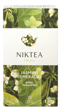 Чай зеленый Niktea Жасмин Эмеральд пакетированный (2г x 25шт), 50г