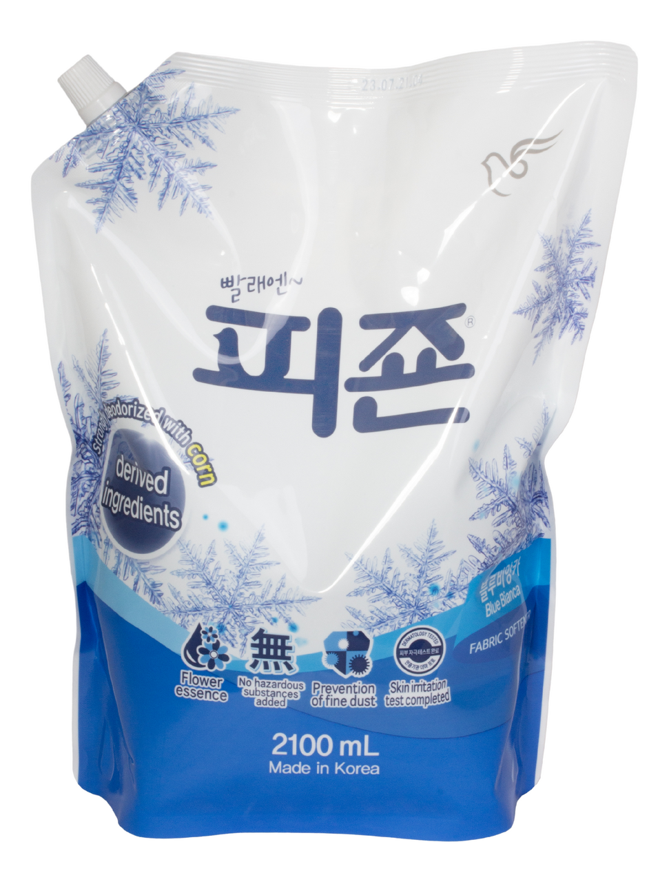 Изображение товара Кондиционер для белья Pigeon Blue освежающий 2.1л смягчает и придает аромат