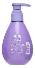 Зубная паста PSLab Double White отбеливающая, 200мл