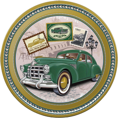 Печенье сдобное Regnum Ретромобиль со сливочным маслом, 400г