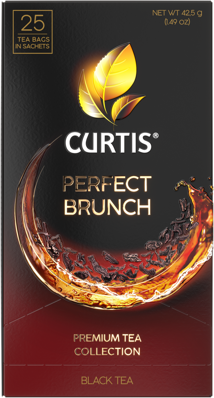 Изображение товара Чай черный Curtis Perfect Brunch пакетированный (1.7г x 25шт), 42.5г