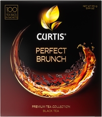 Чай черный Curtis Perfect Brunch пакетированный (1.7г x 100шт), 170г