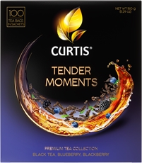 Чай черный Curtis Tender Moments пакетированный (1.5г x 100шт), 150г