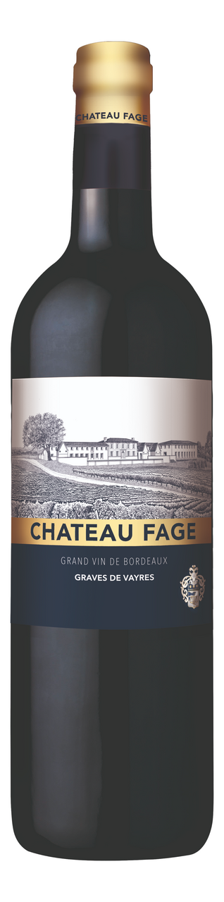 Изображение товара Вино Chateau Fage Graves De Vayres красное сухое, 0.75л