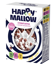 Завтрак готовый Happy Mallow с мягким маршмеллоу, 240г