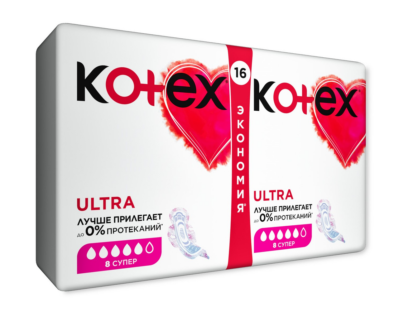 Прокладки гигиенические Kotex Ultra Net Super, 16шт