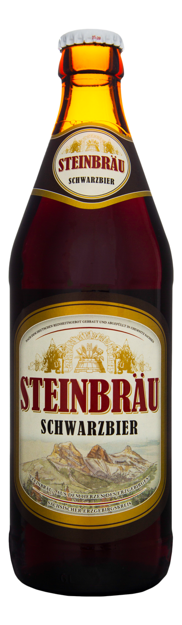 Изображение товара Пиво Steinbrau Schwarzbier, 0.5л