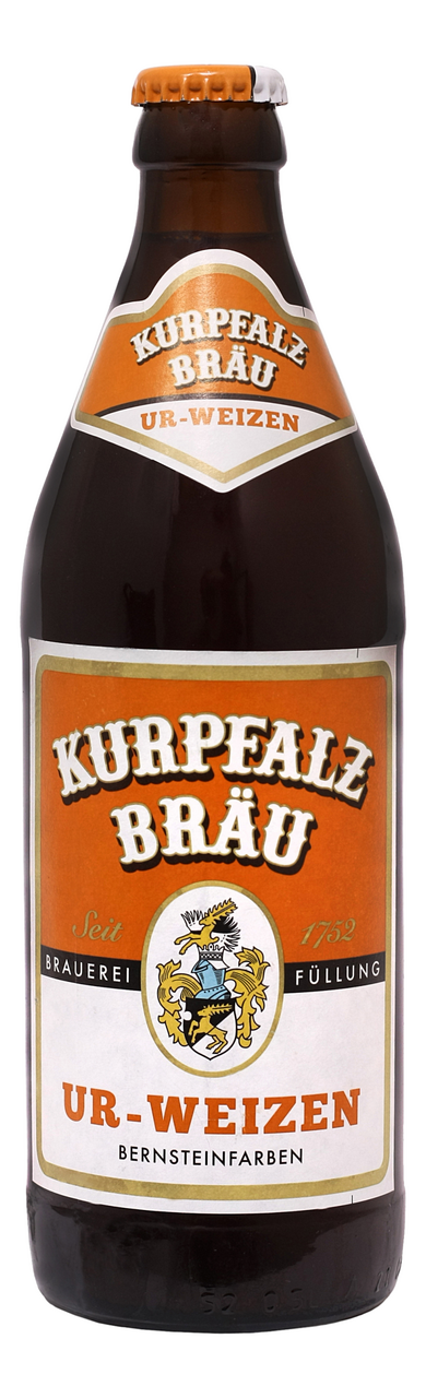 Изображение товара Пиво Kurpfalz Brau Ur-Weizen 0.5л светлое пшеничное