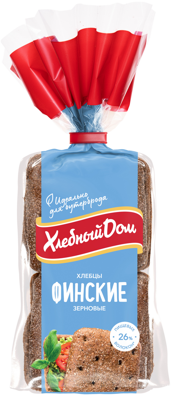 Хлебцы Хлебный дом Финские зерновые, 280г
