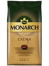 Кофе Monarch Crema натуральный жареный в зернах, 1кг