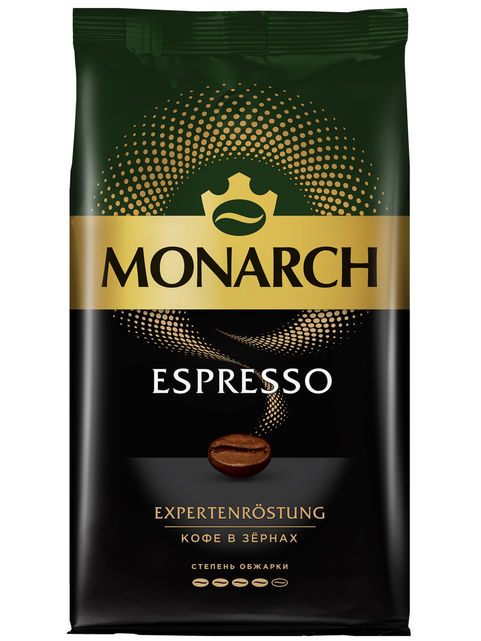 Кофе Monarch Espresso натуральный жареный в зернах, 1кг купить с доставкой  на дом, цены в интернет-магазине