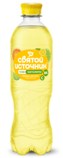 Вода сокосодержащая Святой Источник со вкусом цитрусов и витаминами газированная, 500мл