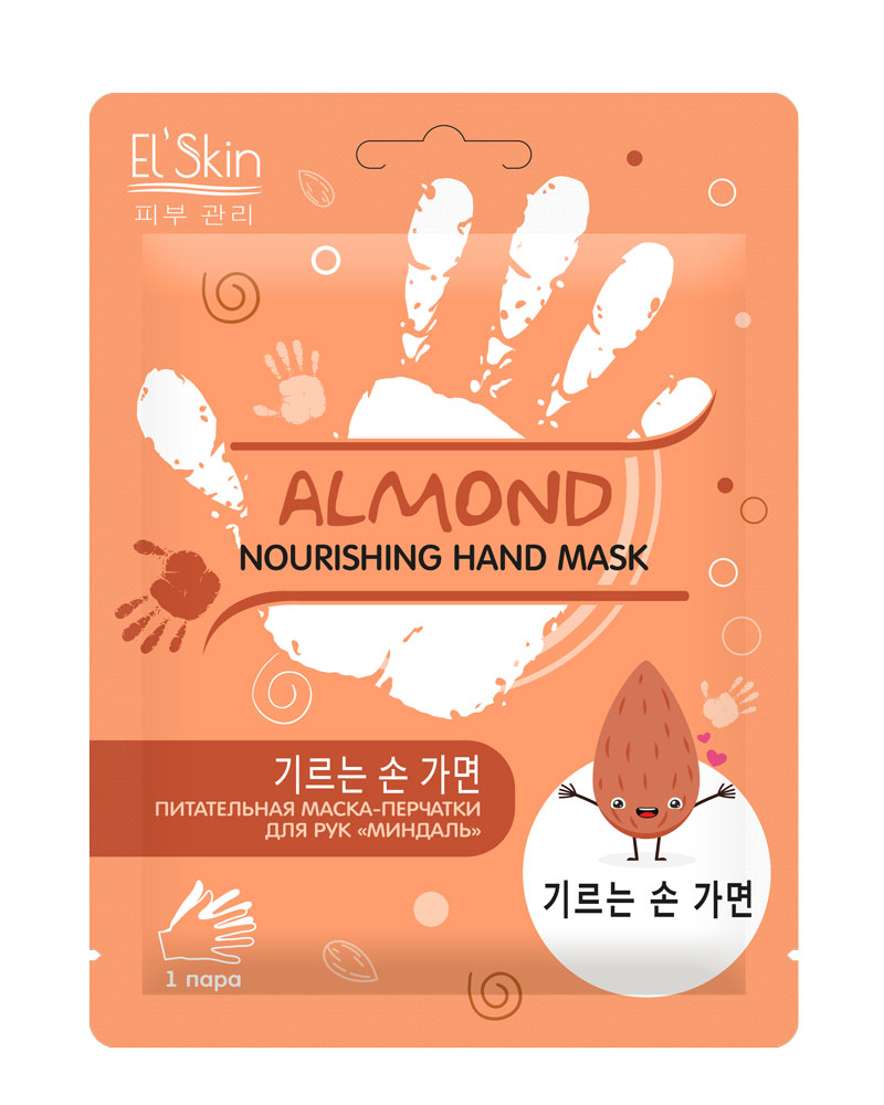 Изображение товара Маска-перчатки для рук Elskin питательная миндаль, 33г