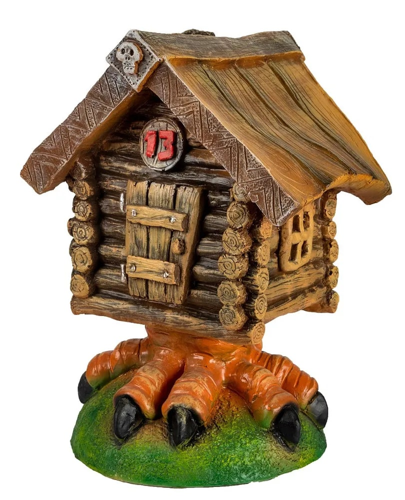 Фигурка садовая Decobraz Избушка, 32 x 22 x 20см