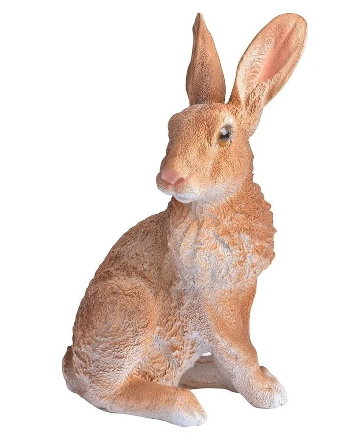 Фигурка садовая Decobraz Заяц, 34 x 23 x 18см