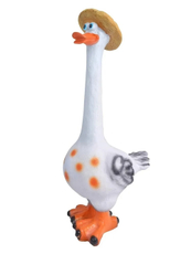 Фигурка садовая Decobraz Гусь мультяшный, 55 x 24 x 22см
