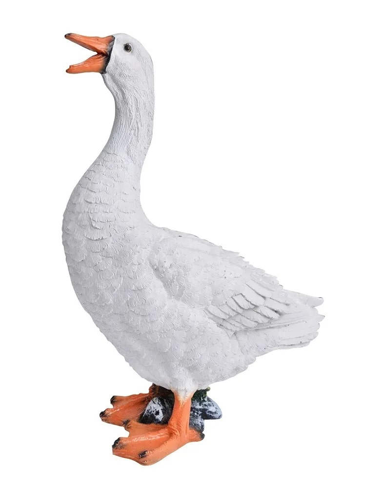 Фигурка садовая Decobraz Гусь, 44 x 31 x 16см