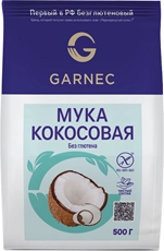Мука кокосовая Garnec без глютена, 500г