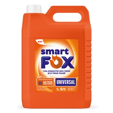 Гель для стирки Smart Fox Universal, 5л
