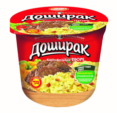 Пюре картофельное Доширак со вкусом мяса, 40г