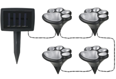 Набор светильников Лапы белый 4Led 4шт, 1м