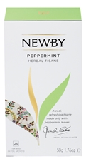 Чай травяной Newby перечная мята (2г x 25шт), 50г